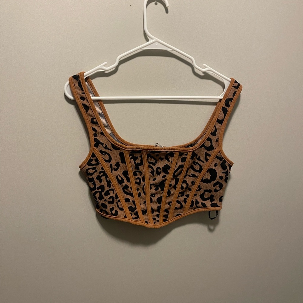 Super Cute Shein Corset Style top  Size small  Brand new never wore